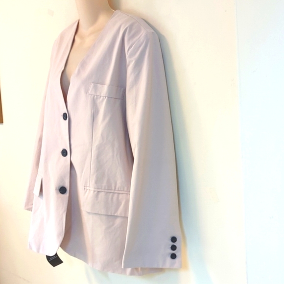 Storets Kaylie Oversized Collarless Blazer - Picture 10 of 16